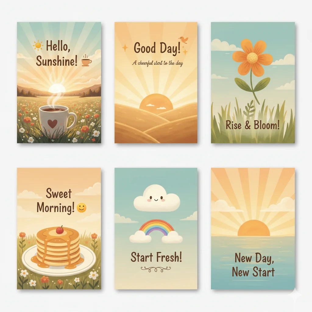 another way to say good morning