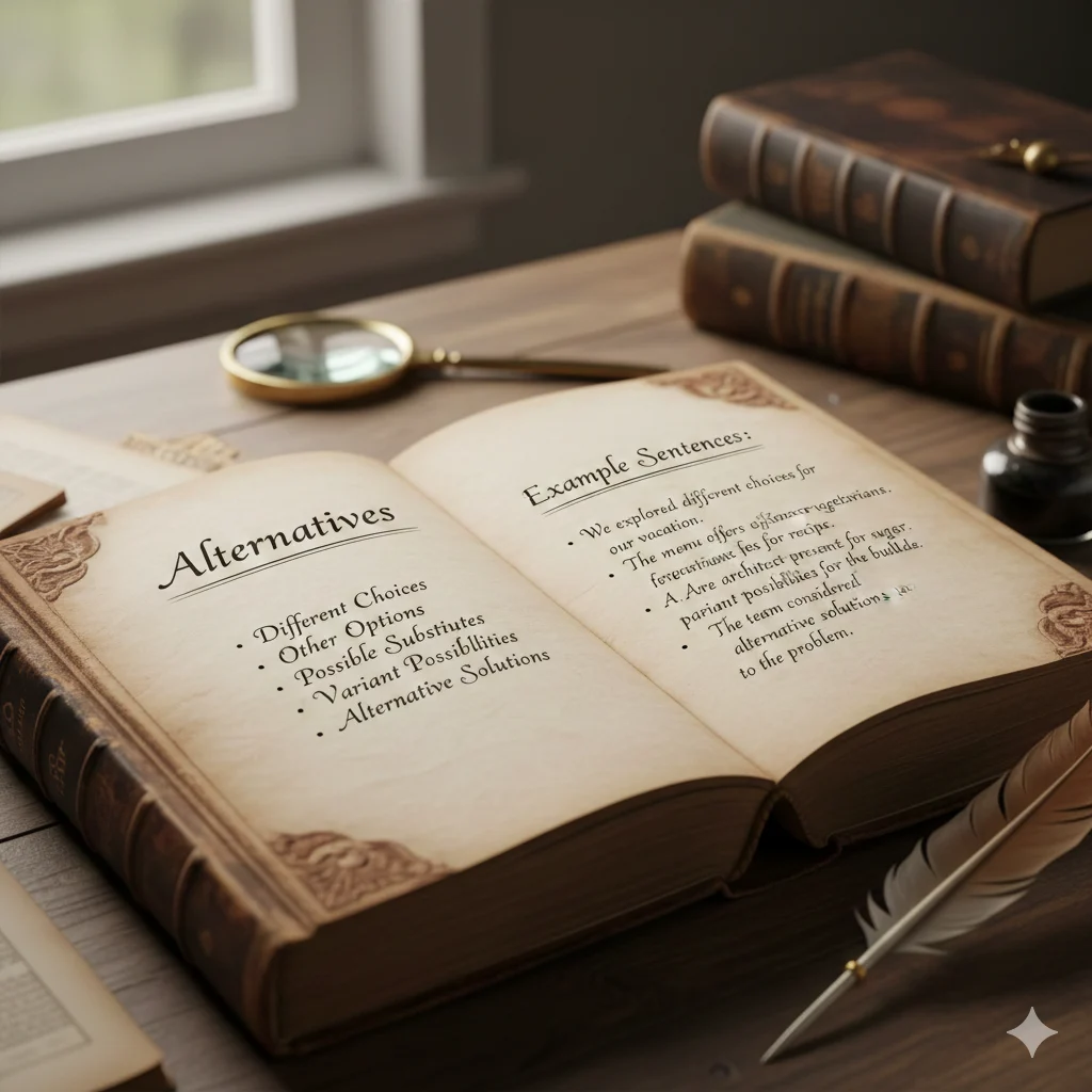 another way to say on the other hand