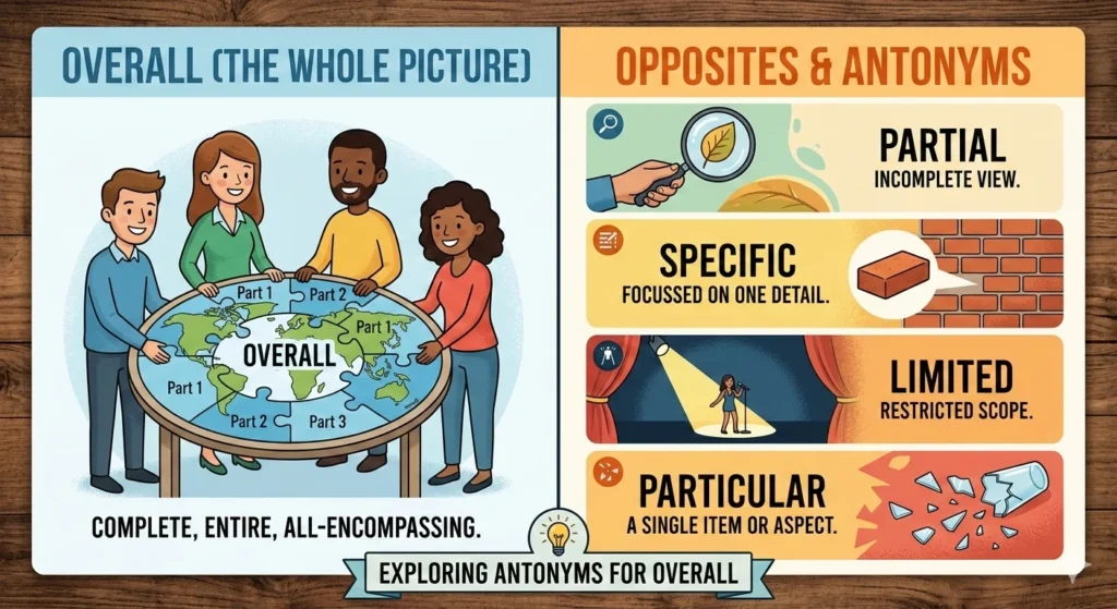 another way to say overall