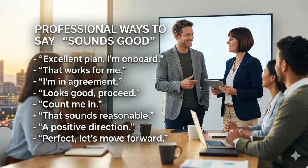 another way to say sounds good