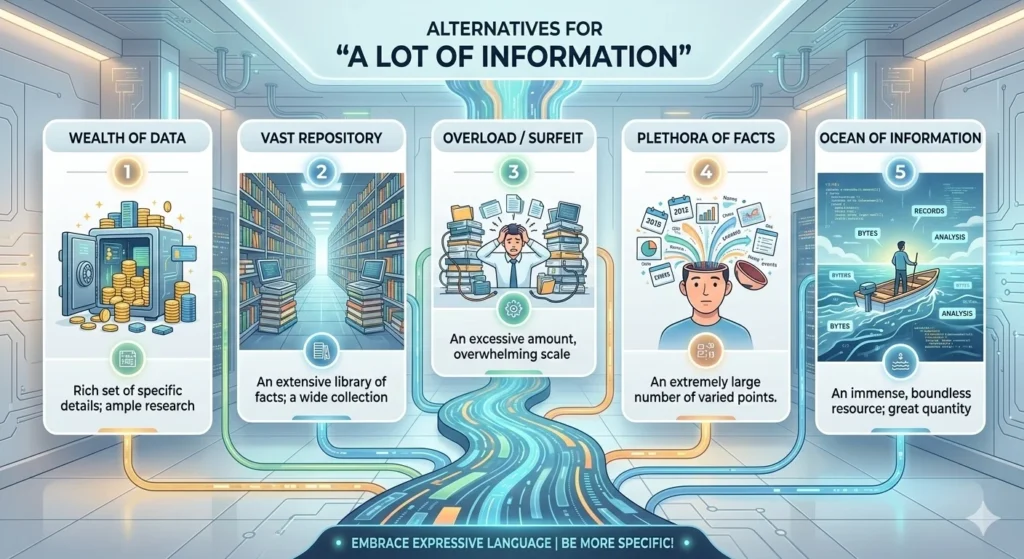 another way to say a lot