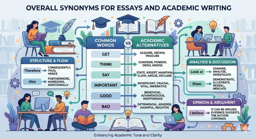 another way to say overall