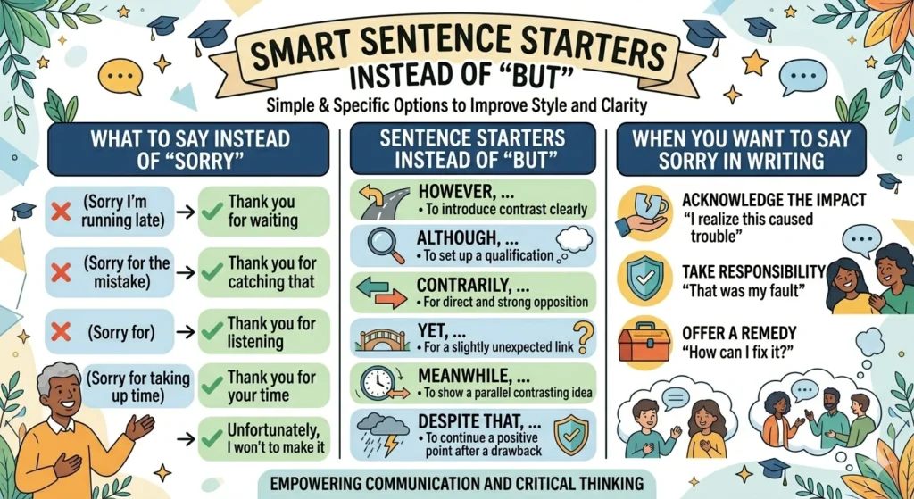 another way to say but