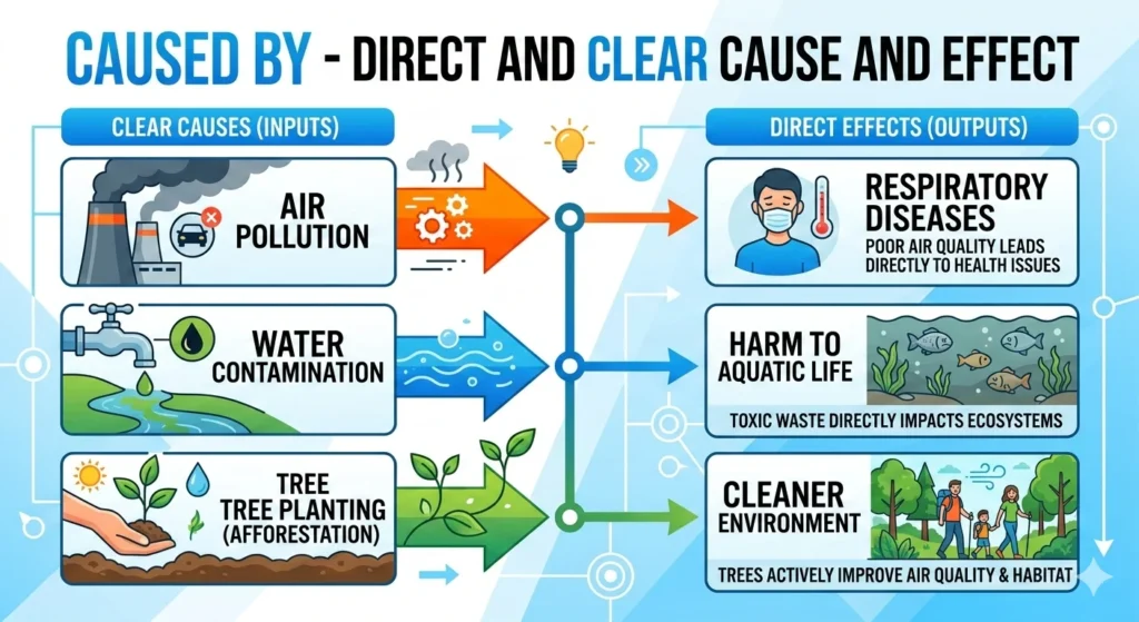 another way to say due to