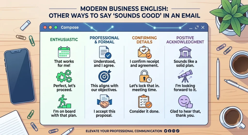 another way to say sounds good