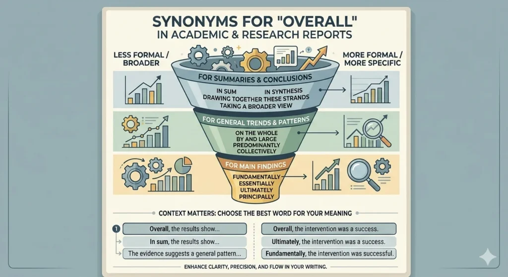 another way to say overall