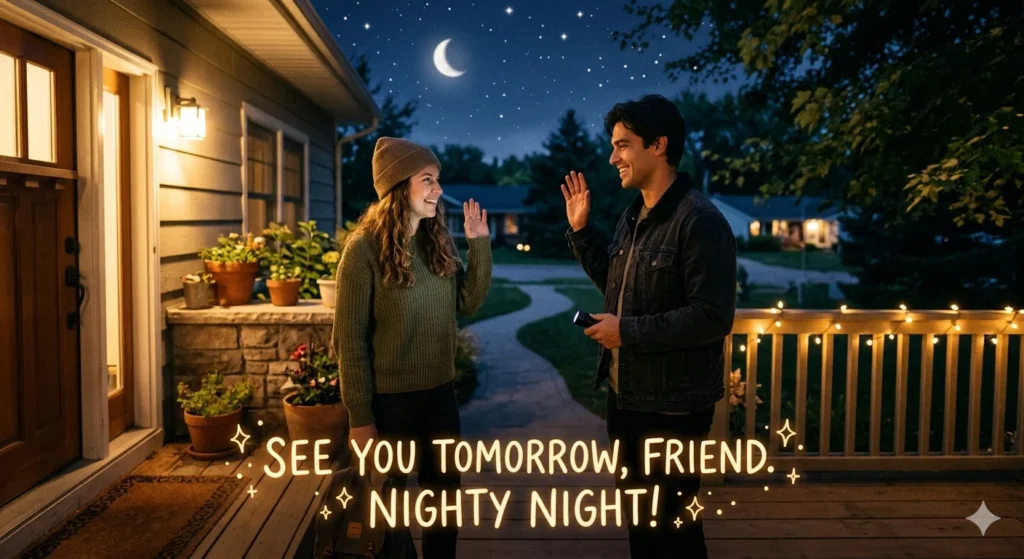 another way to say good night