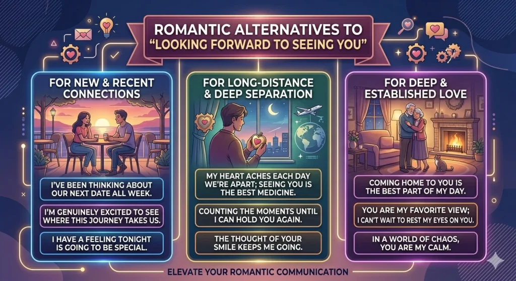 whats another way to say looking forward to it