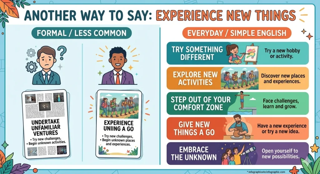 another way to say experience