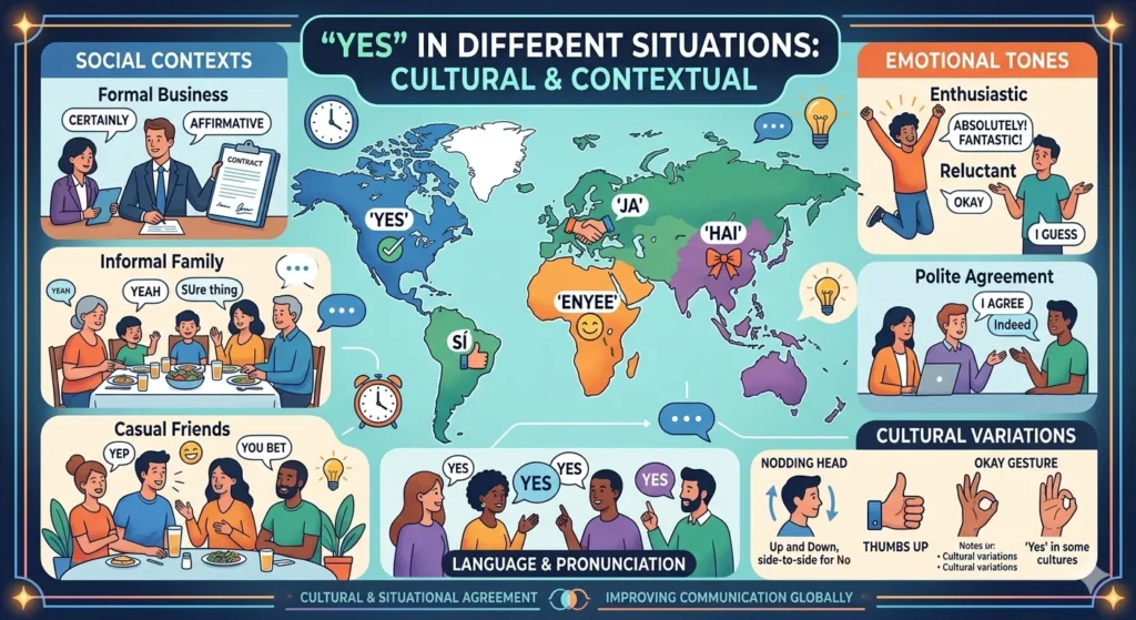 another way to say yes