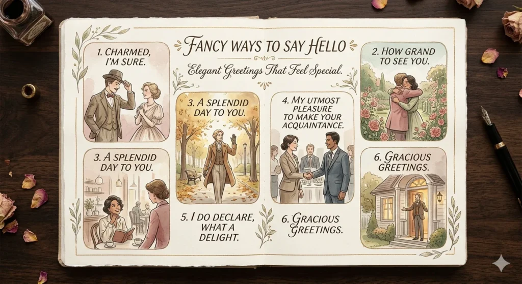 fancy way to say hello