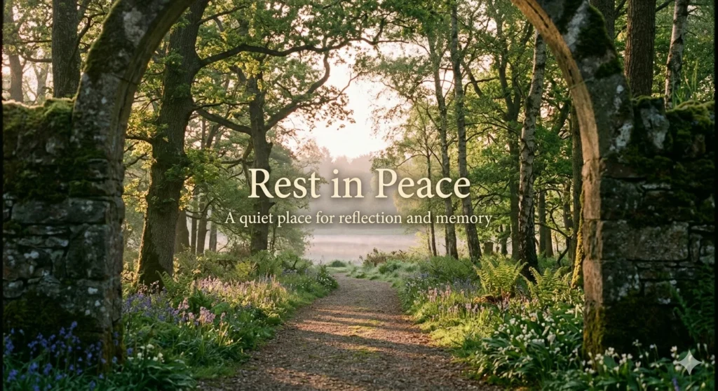 another way to say rest in peace