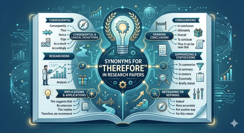 another way to say therefore