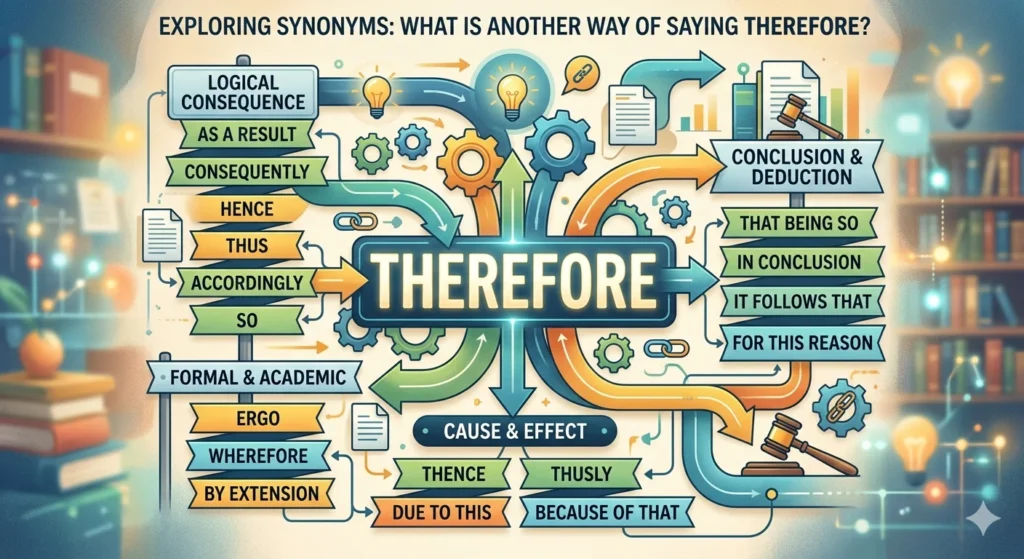 another way to say therefore
