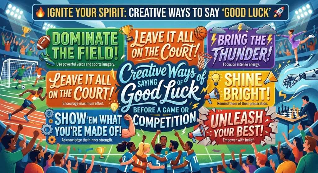 another way to say good luck professionally