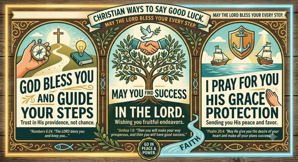 another way to say good luck professionally