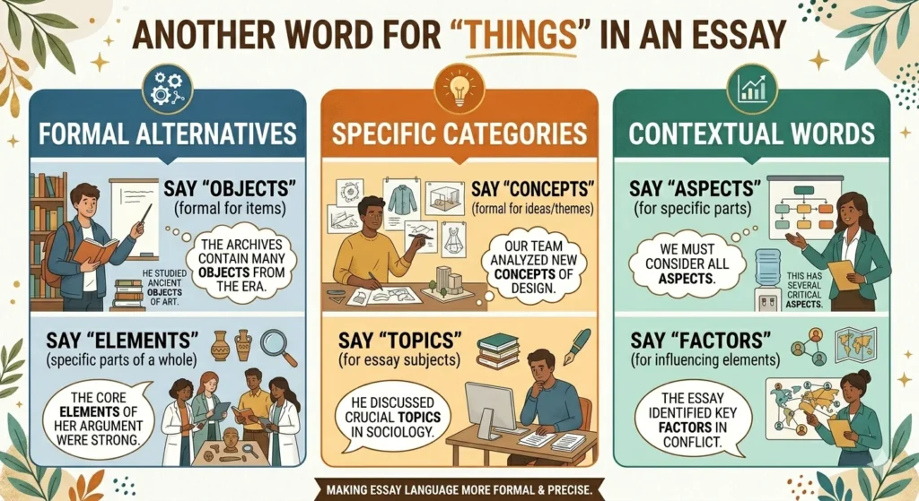 another way to say things
