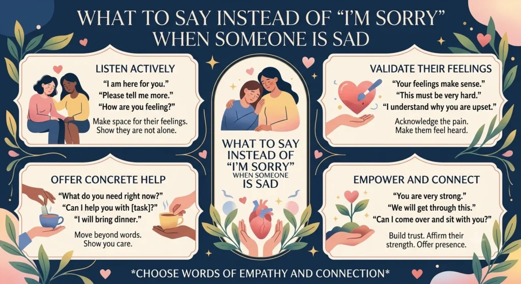 another way to say i'm sorry