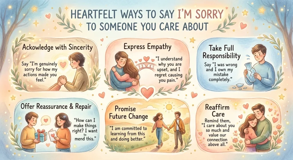 another way to say i'm sorry