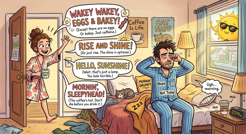 different way to say good morning