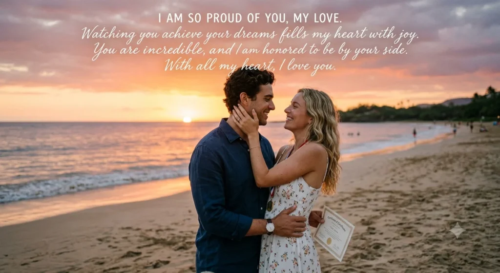 another way to say i'm proud of you