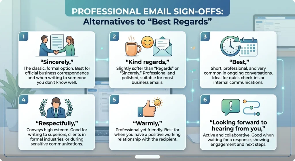 another way to say best regards