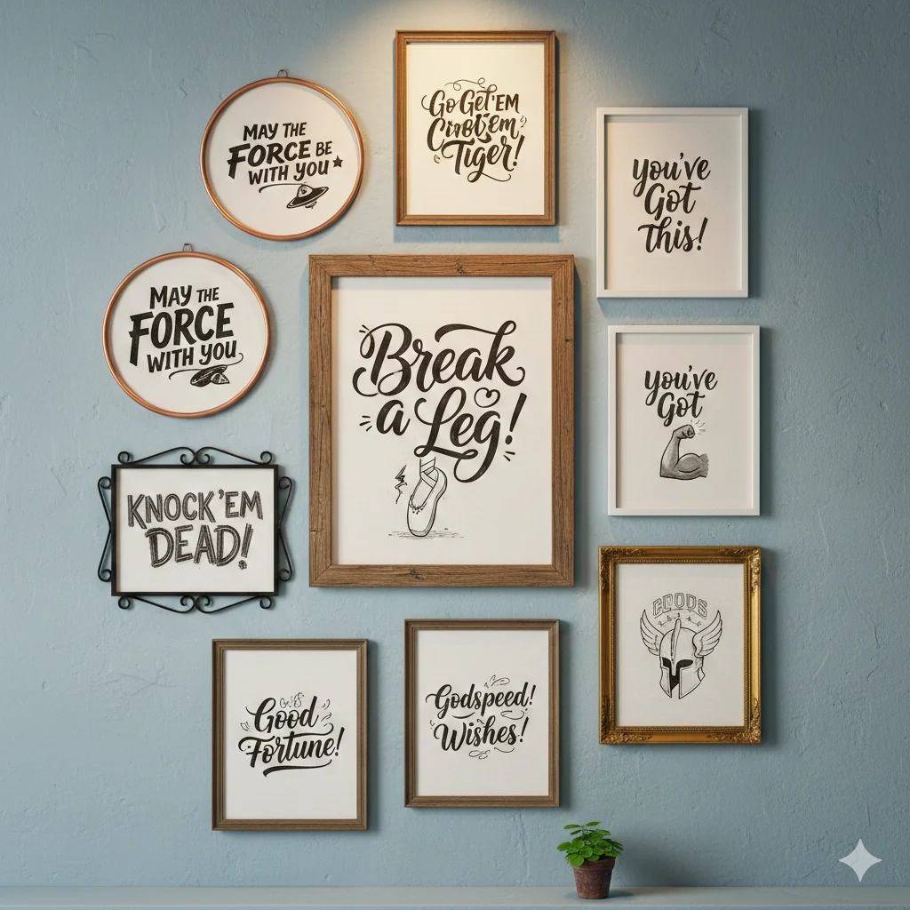 another way to say good luck