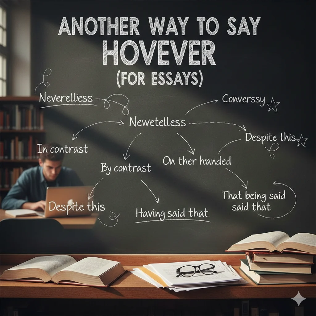 another way to say however