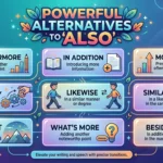 another way to say also