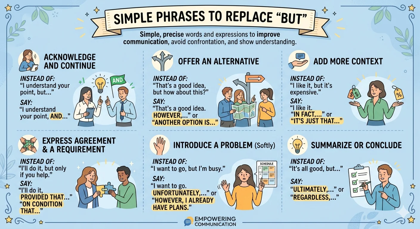 another way to say but