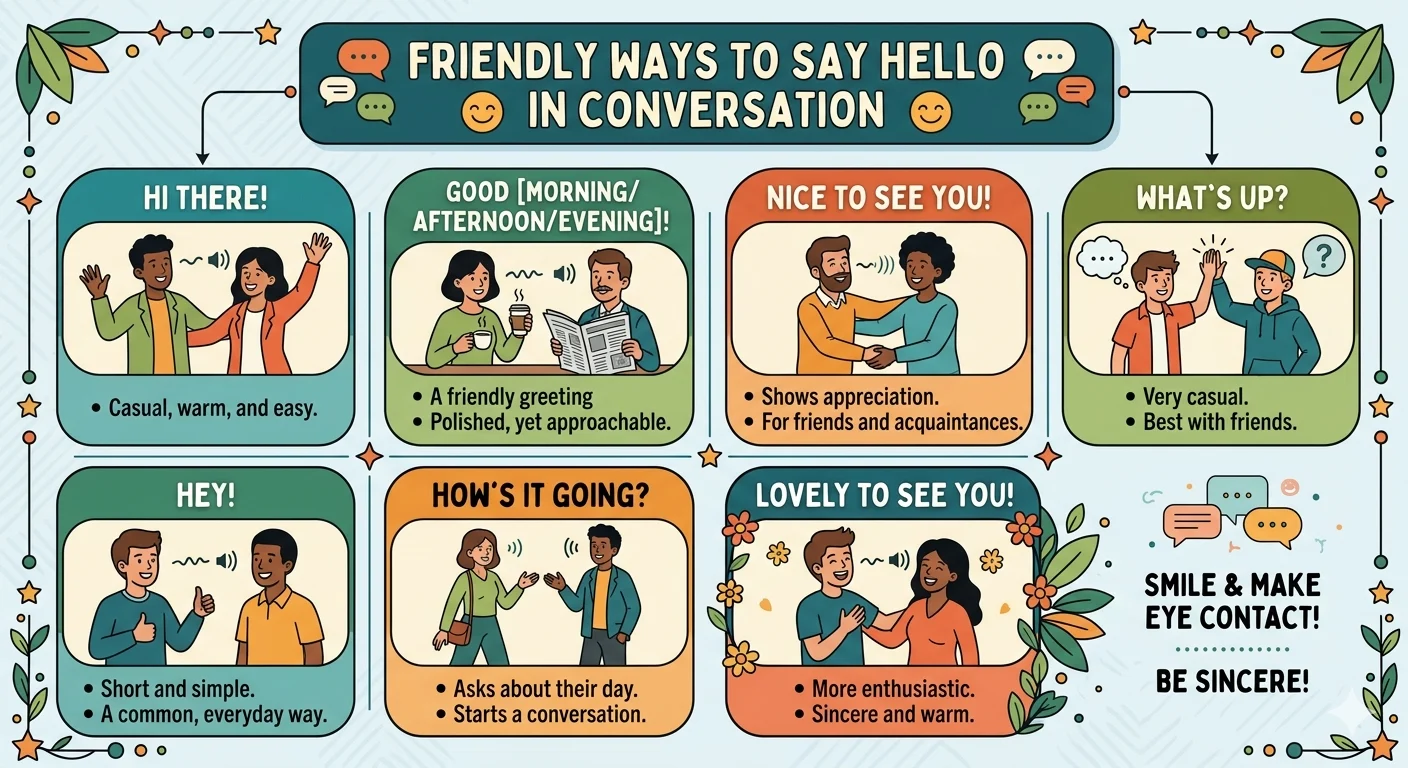 creative way to say hello