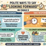 another way to say looking forward