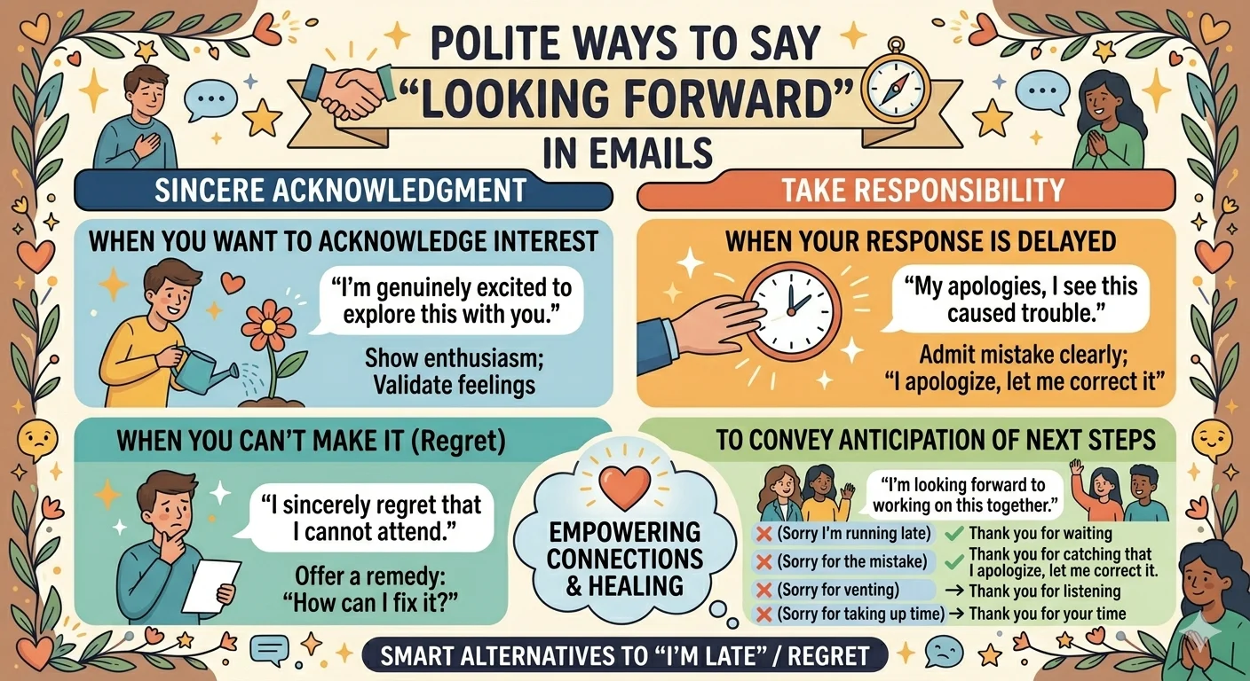 another way to say looking forward