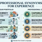 another way to say experience