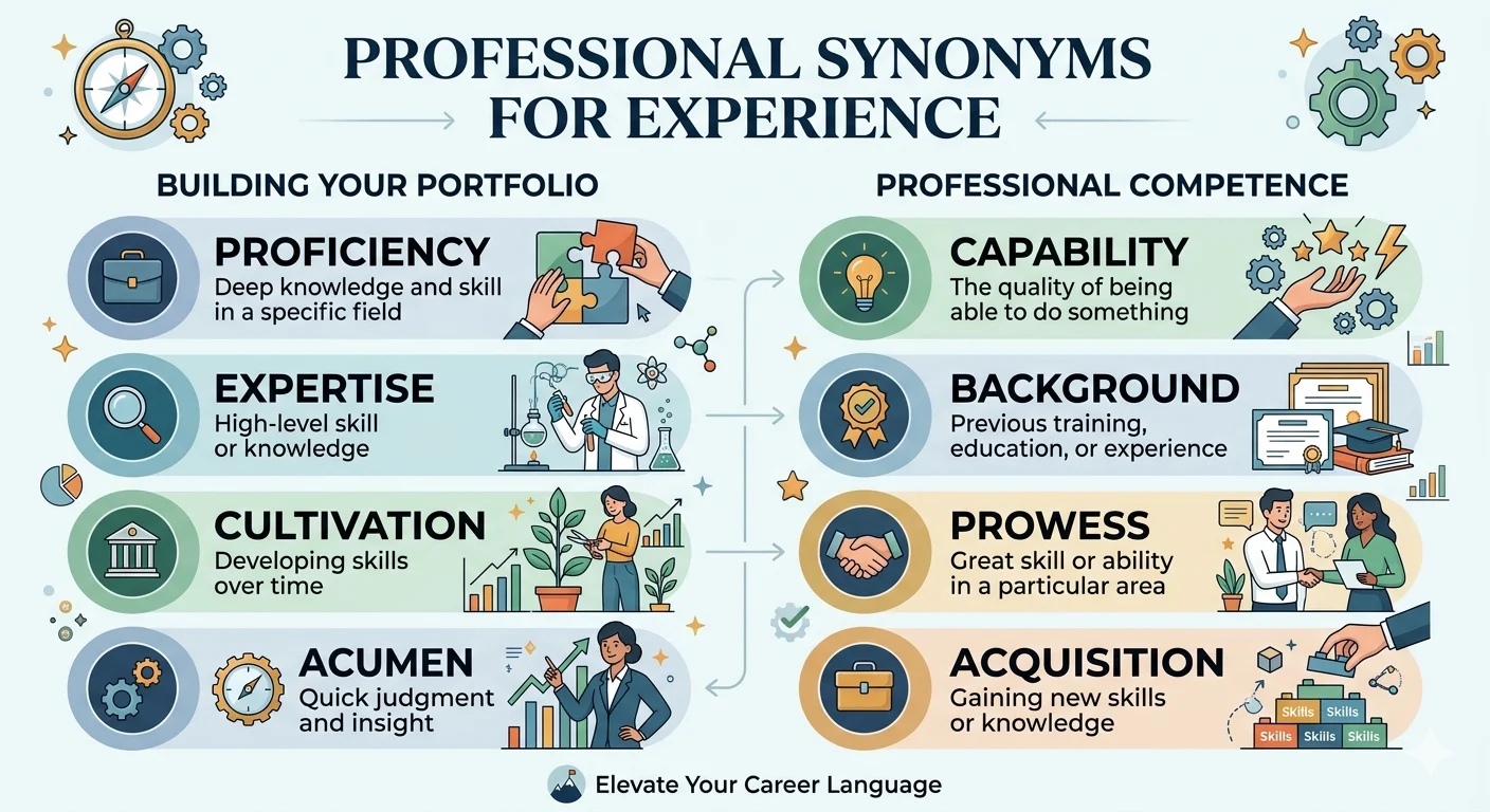 another way to say experience