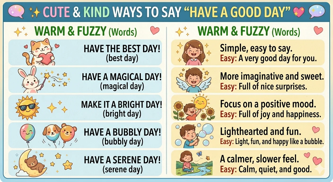 another way to say have a good day