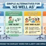 another way to say as well as