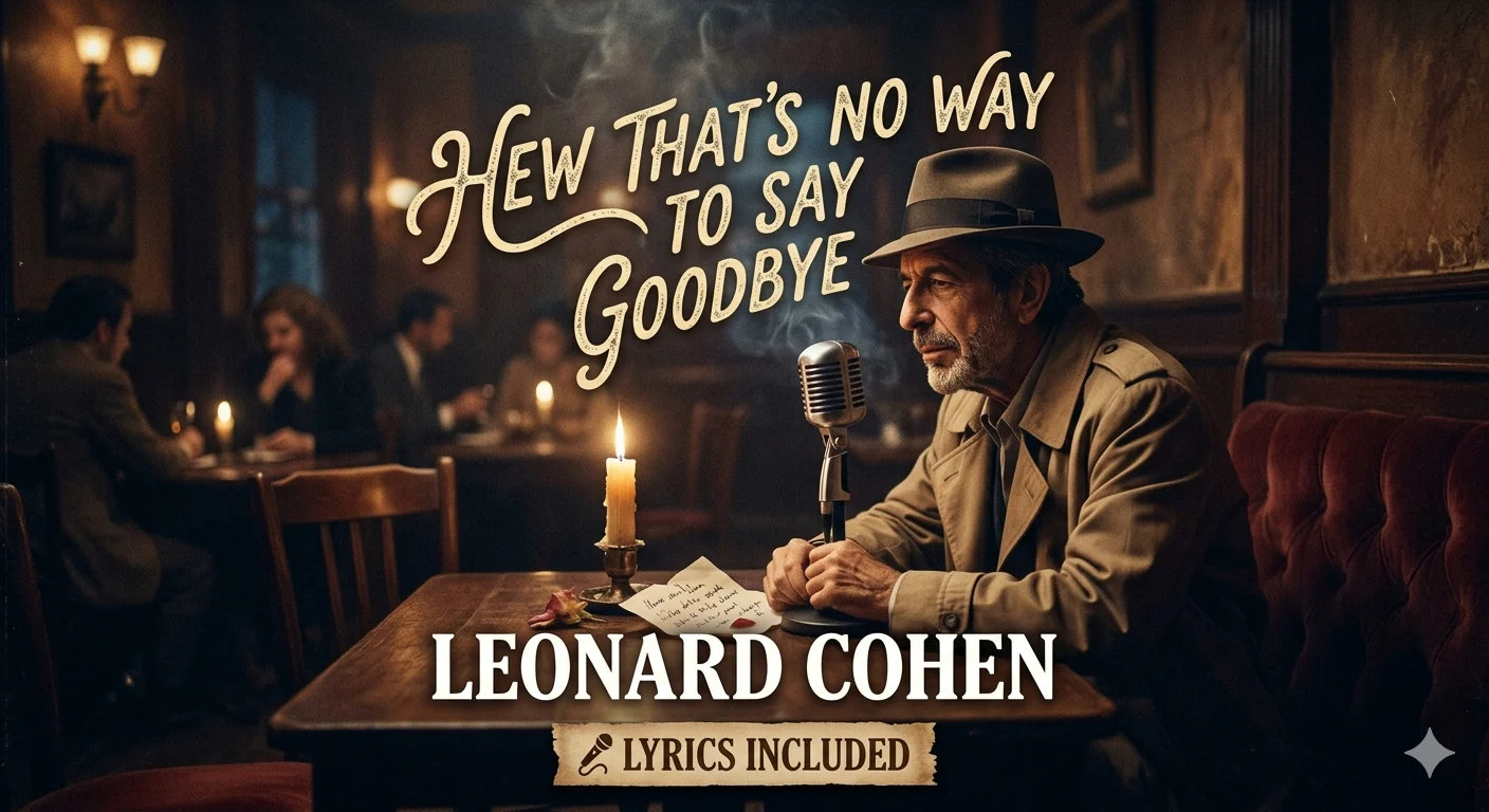 hey that's no way to say goodbye lyrics