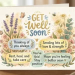 another way to say feel better soon