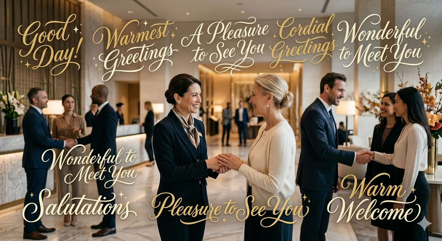 fancy way to say hello