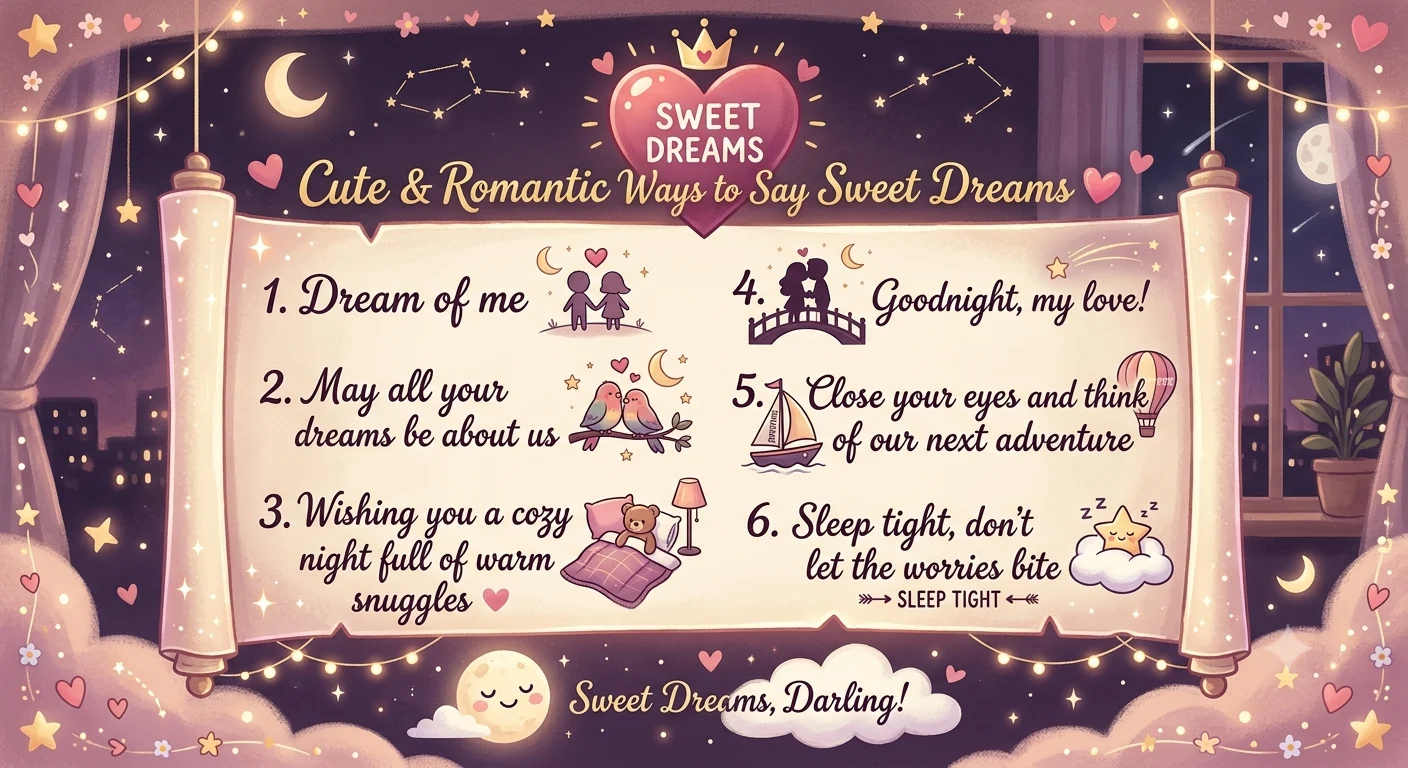 another way to say sweet dreams