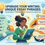 another way to say this shows in an essay