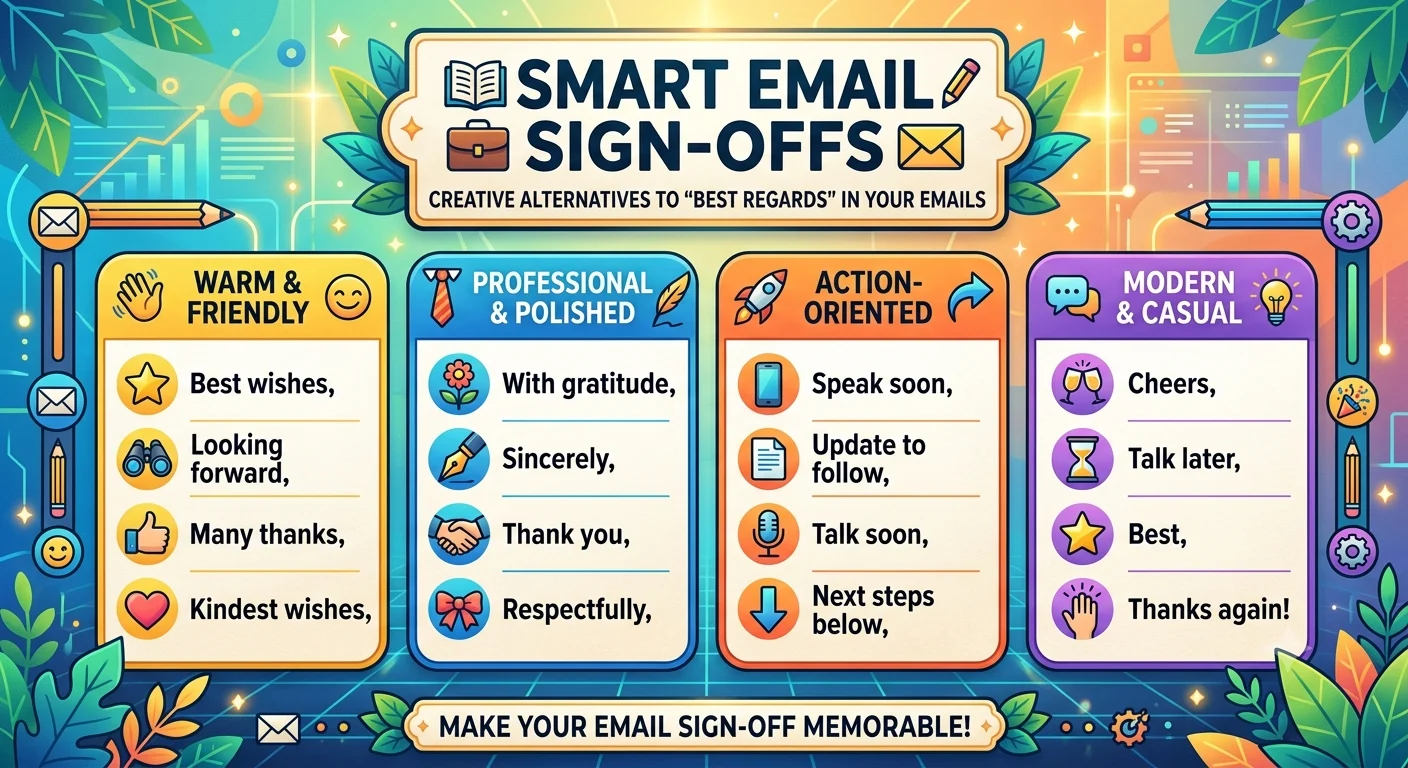 another way to say best regards