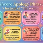 another way to say i'm sorry